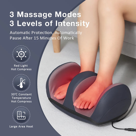 RIPUY FLOW - Smart Foot Massager for Circulation, Calm & Anxiety Reduction